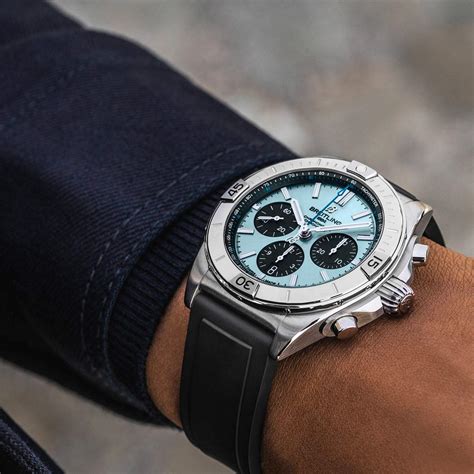 breitling chronomat b01 42 ice blue